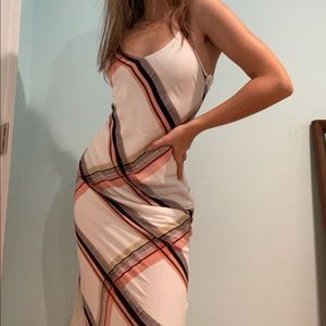 Princess Polly Midi slit dress